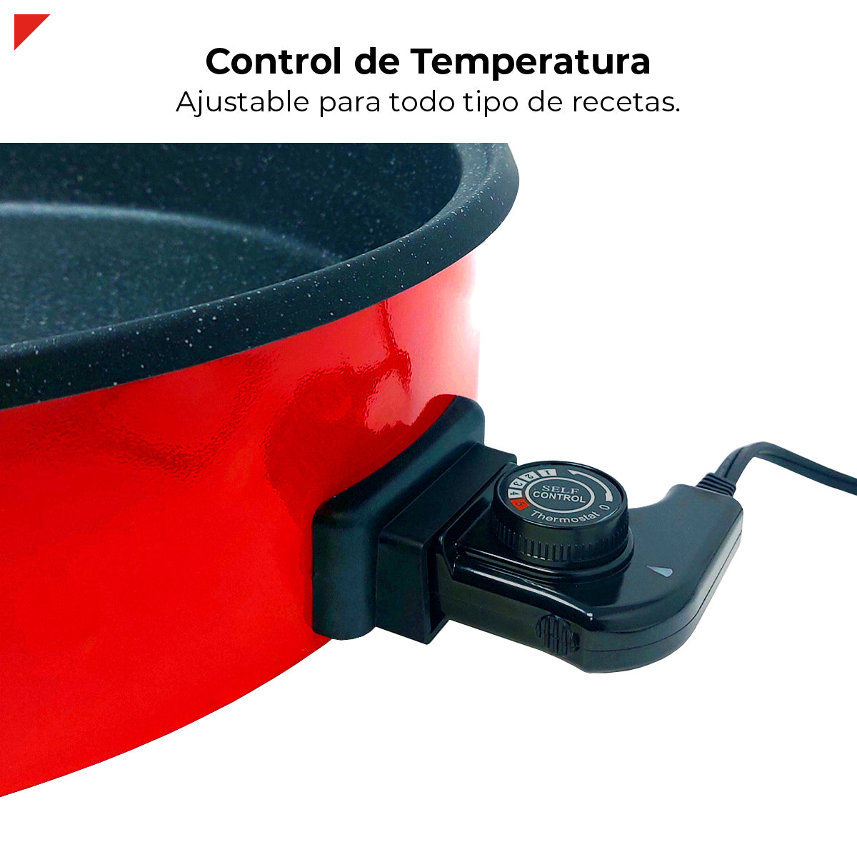 Sartén Eléctrico Antiadherente 7.5L Bogner