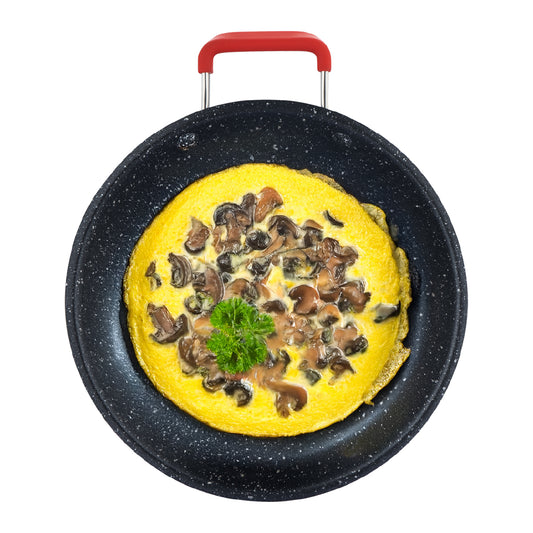 Bogner Comal 28cm Acero Inox Antiadherente Asa Silicón Bpp28