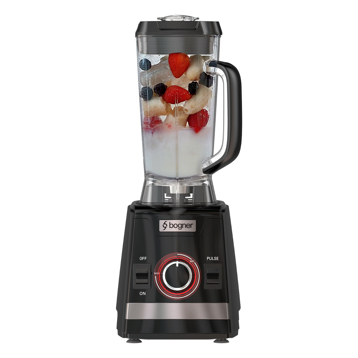 Combo Licuadora de Uso Rudo 1400W + Vaso extra de Tritán Bogner
