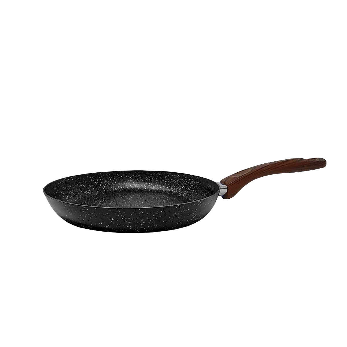 Sartén 24cm de granito y madera con doble antiadherente