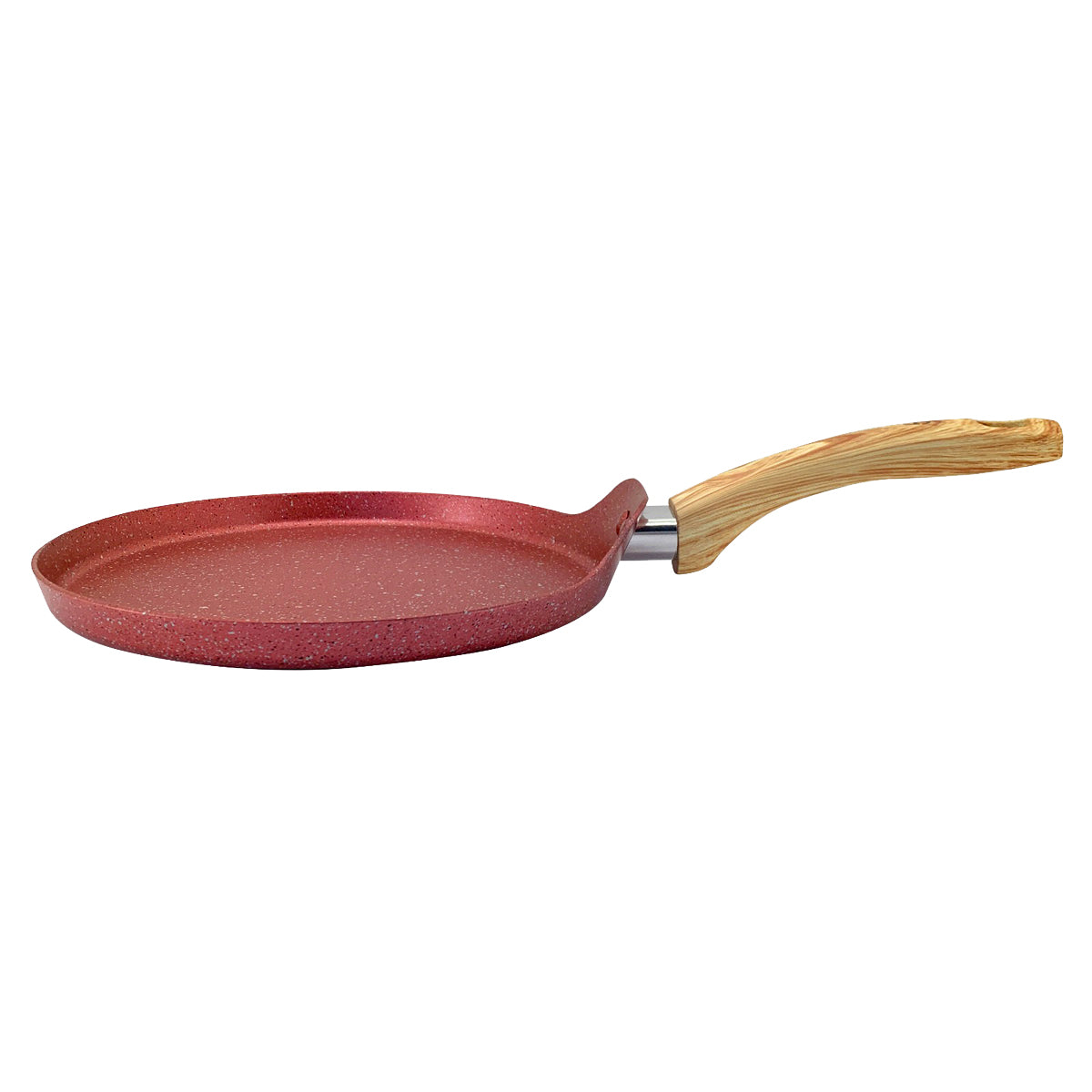 Comal 25cm Roca Madera Ruby con Antiadherente Xylan Plus