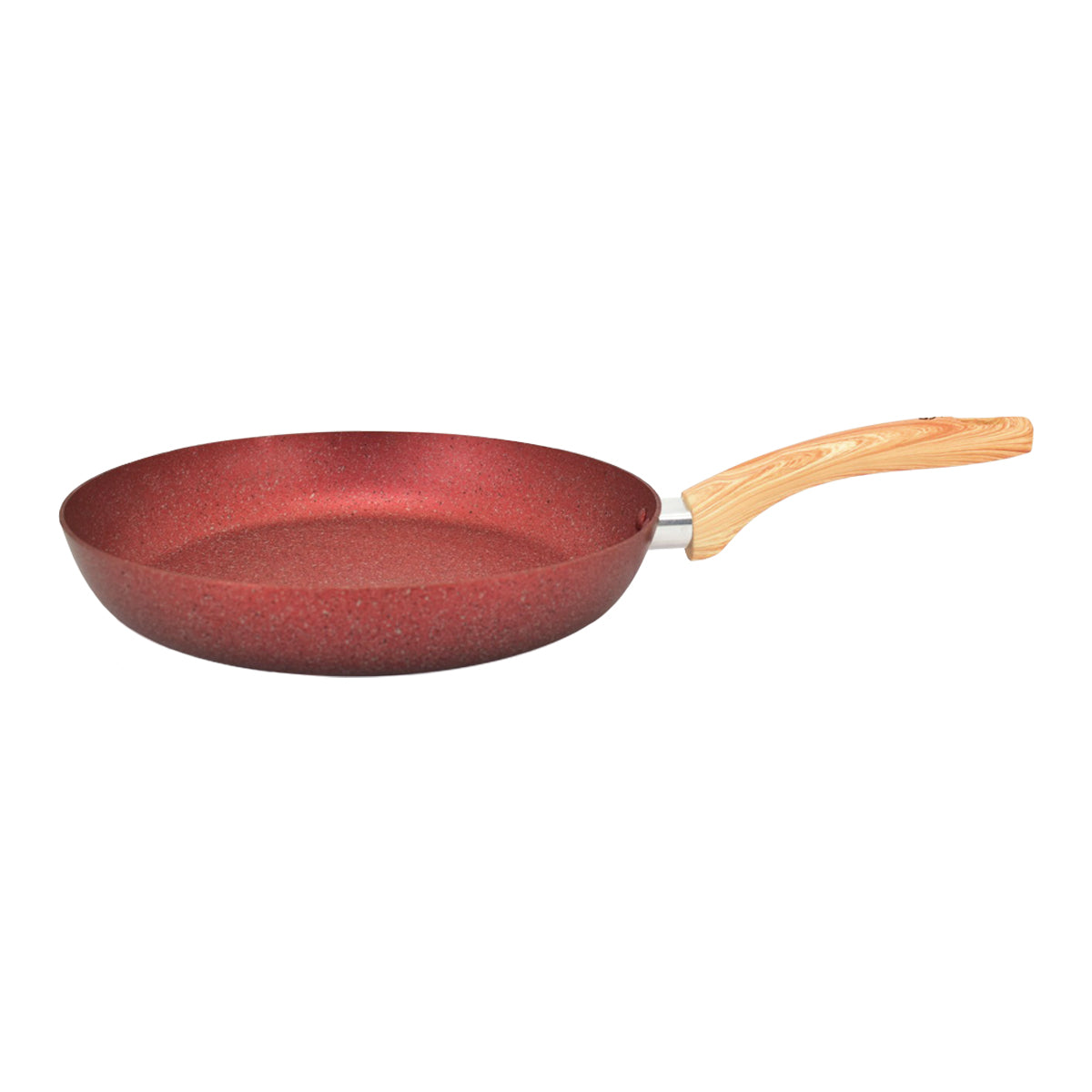 Set de Sartén con Comal 20 y 25cm Roca Madera Ruby con Antiadherente Xylan Plus