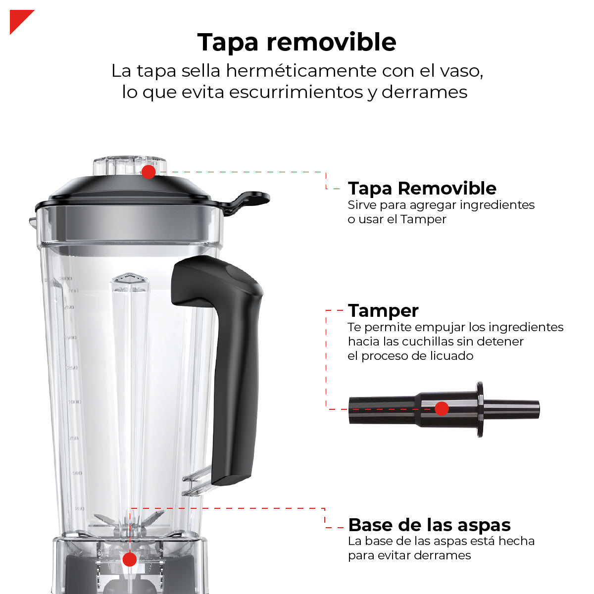 Vaso para Licuadora BSB08S