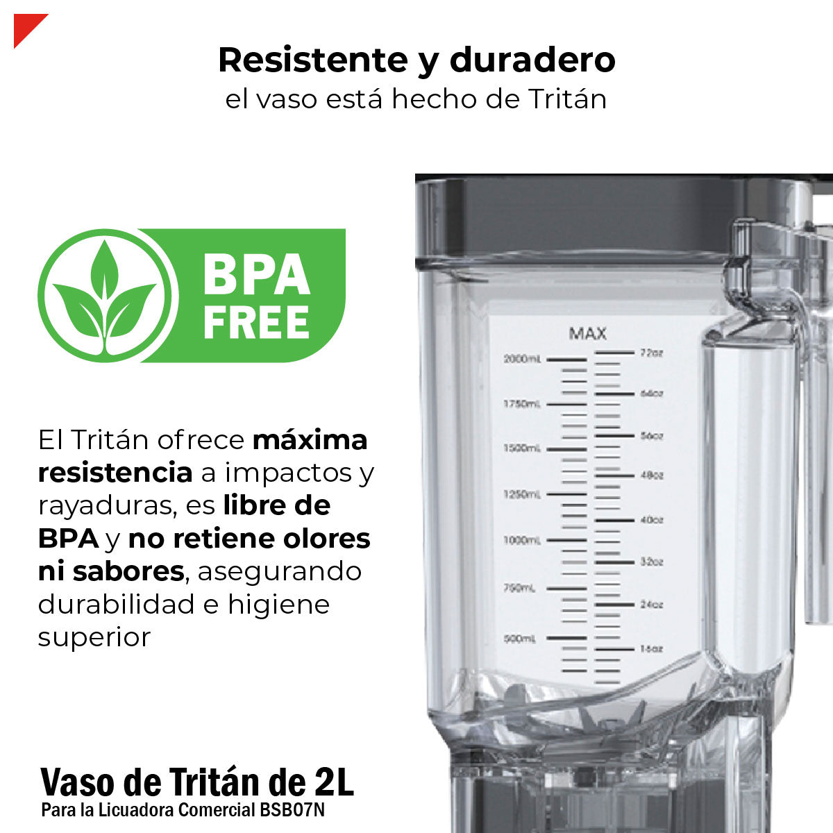 Vaso para Licuadora BSB07N