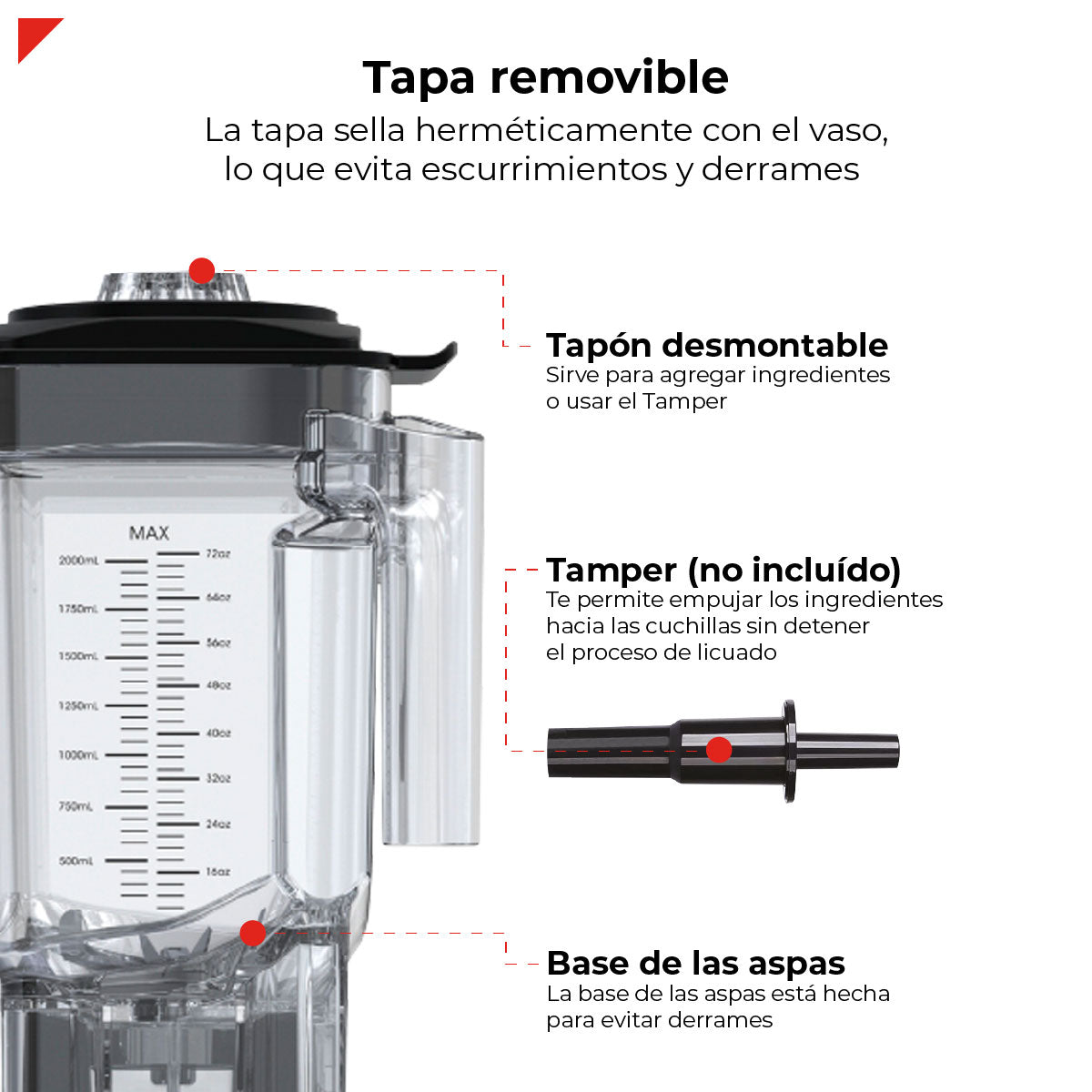 Vaso para Licuadora BSB07N