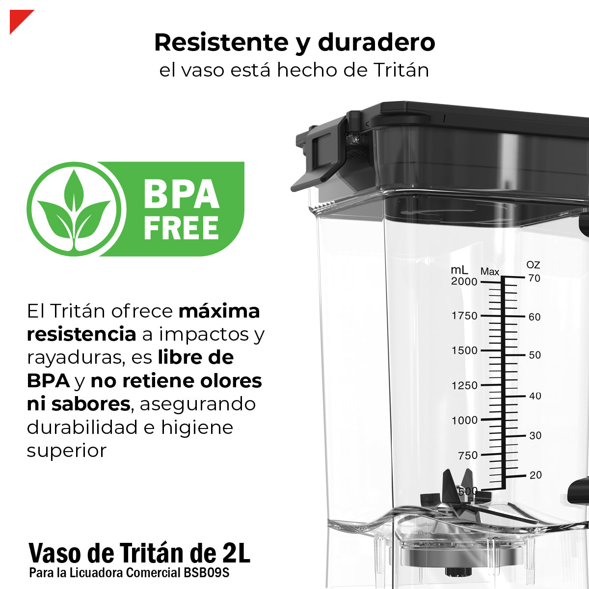 Vaso para Licuadora BSB09S