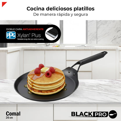 Bogner Comal 26cm Inducción Aluminio Forjado BCPBK26
