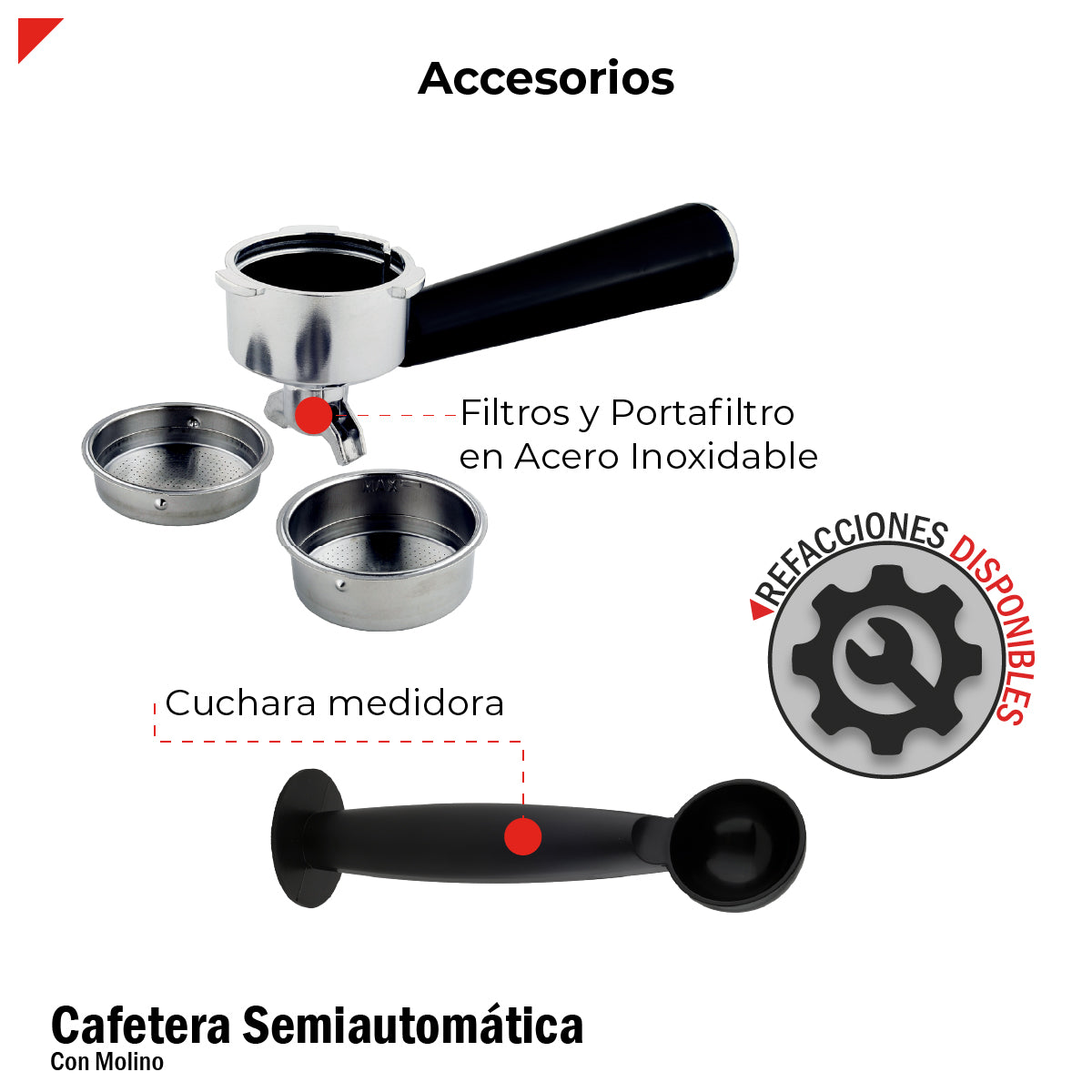 Bogner Cafetera Semiautomática 20b Con Molino BDCM20G