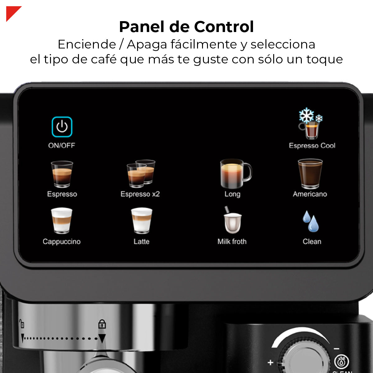 Bogner Cafetera Espresso Automática 20b BDECM03B