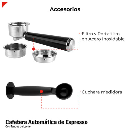 Bogner Cafetera Espresso Automática 20b BDECM03B