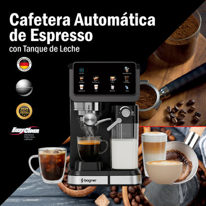Bogner Cafetera Espresso Automática 20b BDECM03B