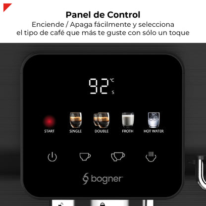 Cafetera Digital Para Espresso 1350w 20 Bar BDECM05