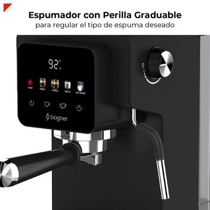 Cafetera Digital Para Espresso 1350w 20 Bar BDECM05