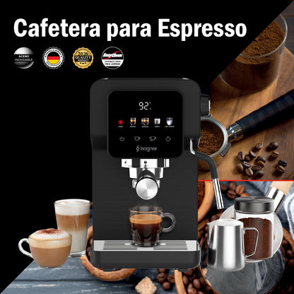 Cafetera Digital Para Espresso 1350w 20 Bar BDECM05