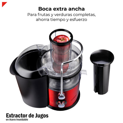 Extractor de frutas y verduras para jugos Bogner