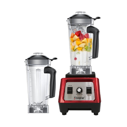 Bogner Combo Licuadora Comercial 2000w 2L Tritán BSB08S + Vaso Extra