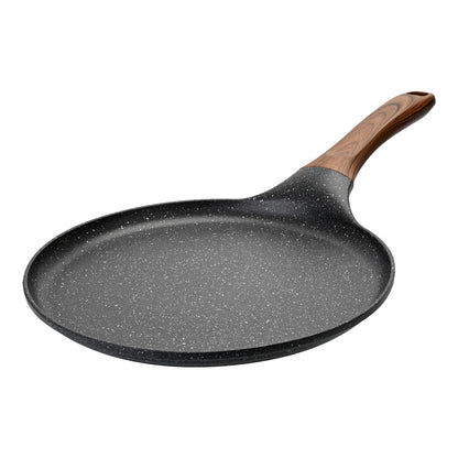 Comal De Aluminio Fundido 26cm Marble Black Pro Bogner