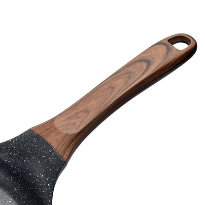 Comal De Aluminio Fundido 26cm Marble Black Pro Bogner