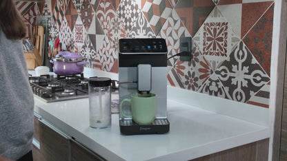 Cafetera Espresso Super Automática 20 Bar Latte Capp Bogner