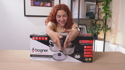 Set de Ollas de presión capacidad 4 lts y 6 lts