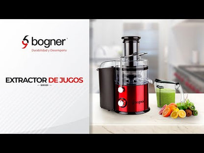 Extractor de frutas y verduras para jugos Bogner