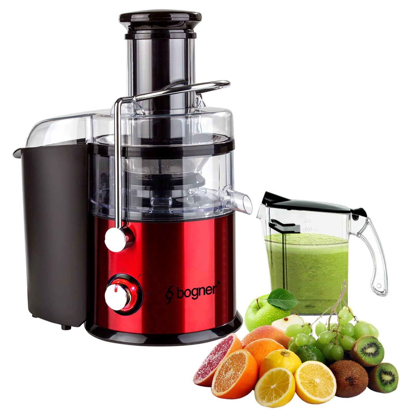 Extractor de frutas y verduras para jugos Bogner