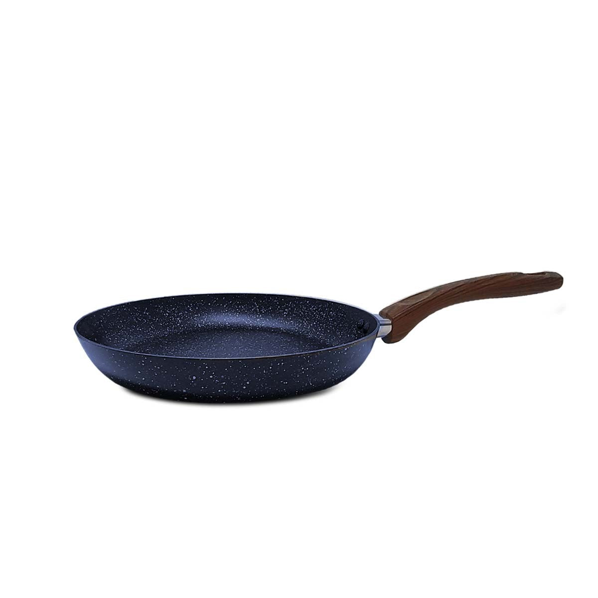 Set de Comal y Sartén 24 y 25 cm de granito y madera con doble antiadherente