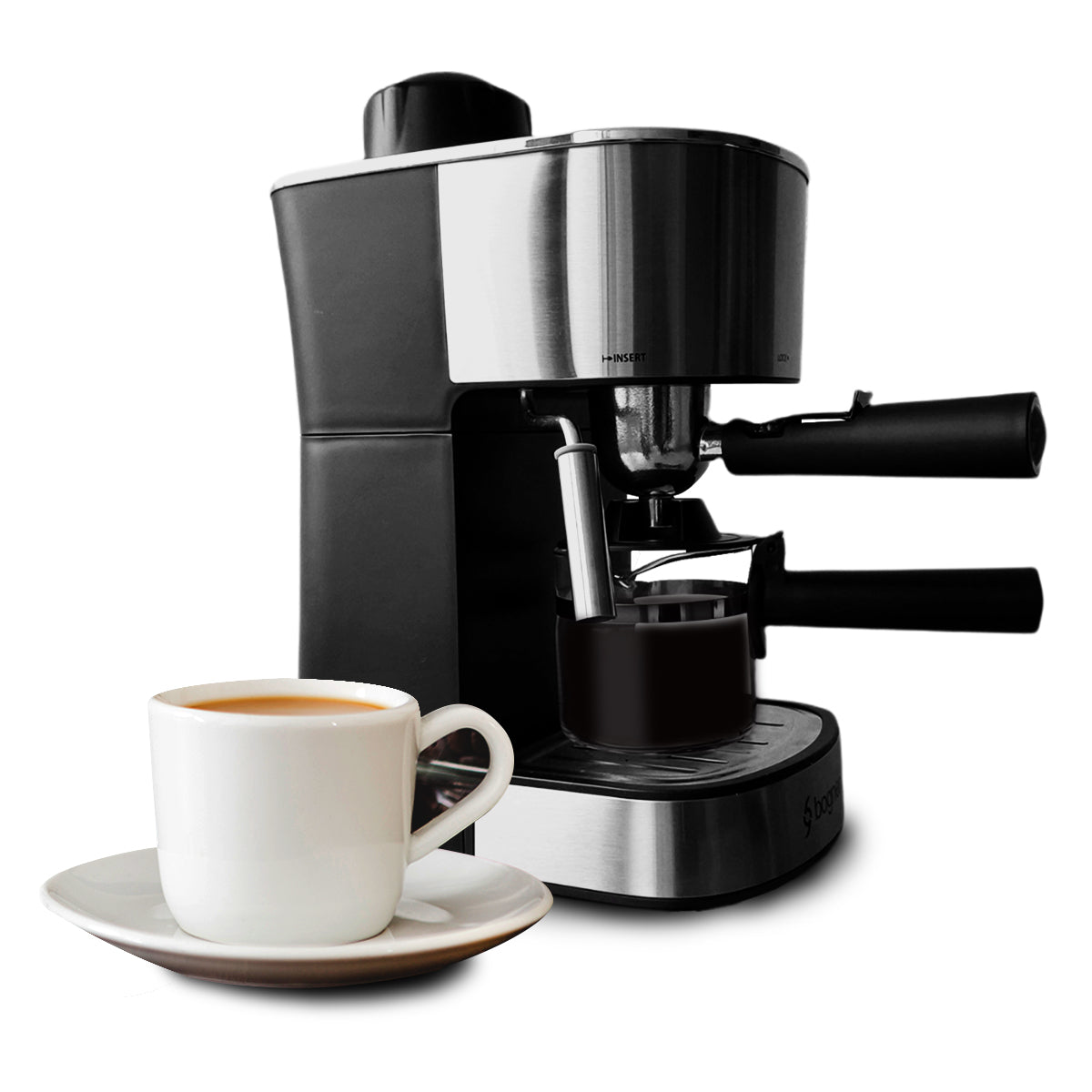 cafetera espresso 4 tazas para preparar espresso cappuccino latte